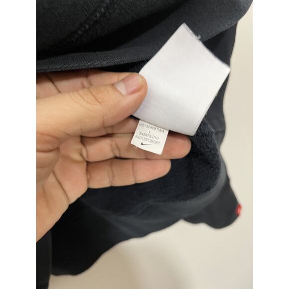 Nike 90s Y2K Red Tag XCI Hoodie L Swoosh Gorpcore Hip Hop Skate Pullover Pockets - Picture 7 of 14